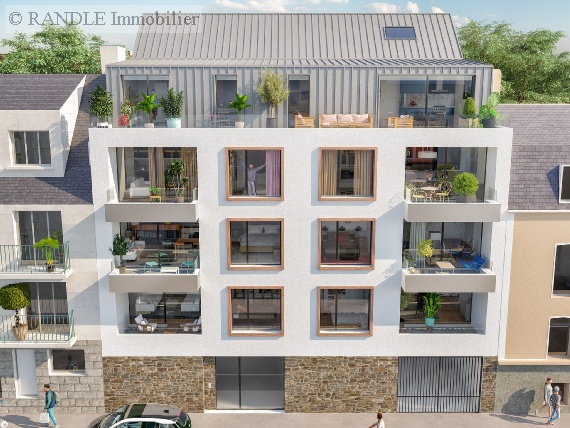 Vente appartement LORIENT appartement 3 pieces, 78m2 habitables, a LORIENT