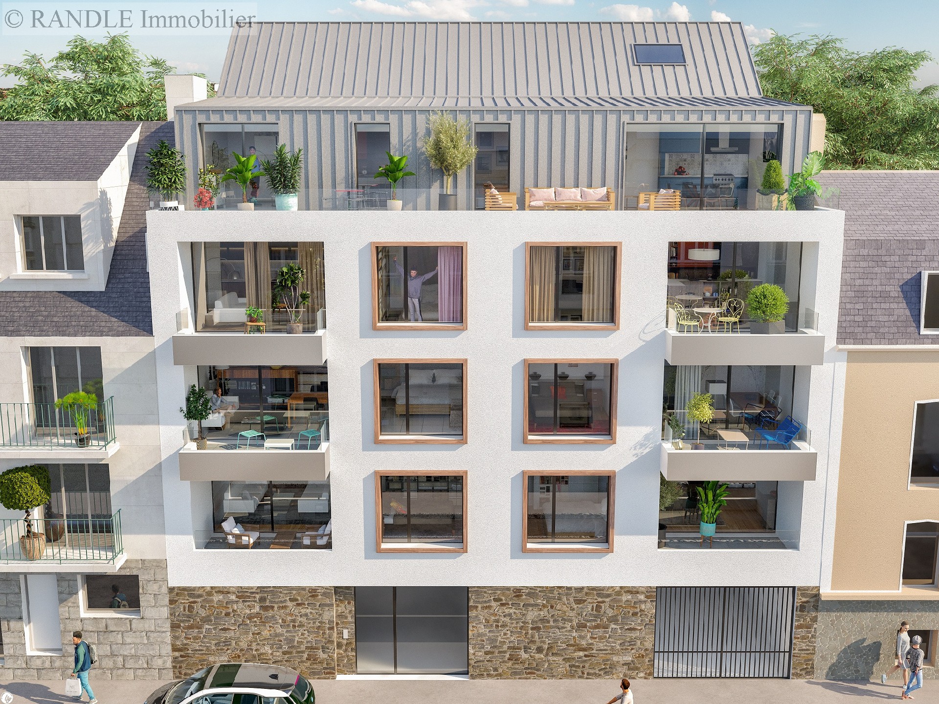 Vente local commercial - LORIENT 83 m², 1 pièce